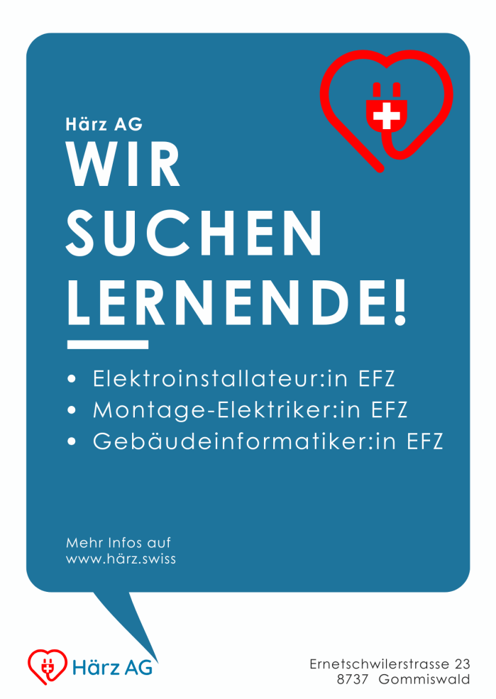 Wir suchen Lernende